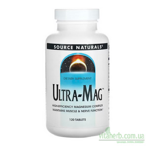 Source Naturals Ultra-Mag комплекс із магнієм iHerb