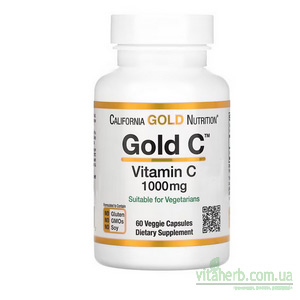 California Gold Nutrition Gold C вітамін С 1000 мг