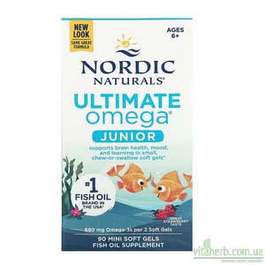 Nordic Naturals омега для дітей віком від 6 років з iHerb