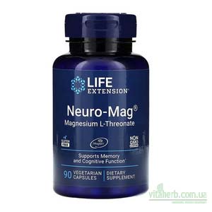 Life Extension Neuro-Mag супер комплекс з магнієм в капсулах