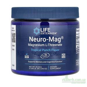 Life Extension Neuro-Mag супер комплекс з магнієм в порошку