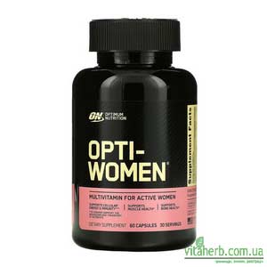 кращі мультивітаміни для жінок Opti-Women з iHerb