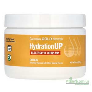 суміш для приготування напою з електролітами HydrationU з iHerb