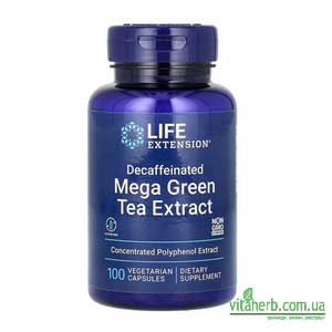 Life Extension мегаекстракт зеленого чаю з iHerb