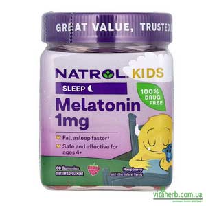 Natrol Kids жувальні таблетки з мелатоніном з iHerb