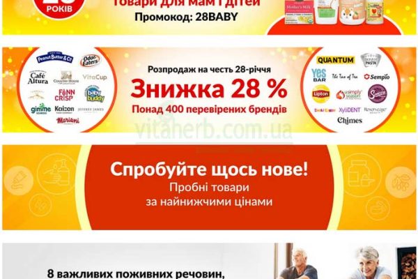 знижки тижня iHerb з 4 вересня 2024