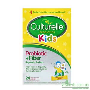 Culturelle Kids пробіотик і клітковина для дітей від 1 року з iHerb