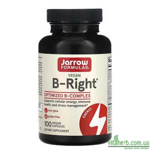 Jarrow Formulas B-Right комплекс вітамінів групи B з iHerb