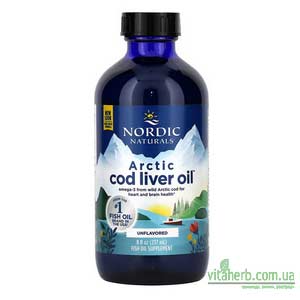 Nordic Naturals жир печінки арктичної тріски з iHerb
