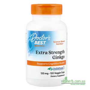 Doctor's Best гінкго білоба з підвищеною силою дії з iHerb