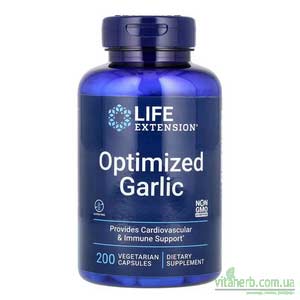 Life Extension оптимізований екстракт часнику iHerb