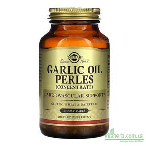 Solgar концентрат часникової олії Perles iHerb