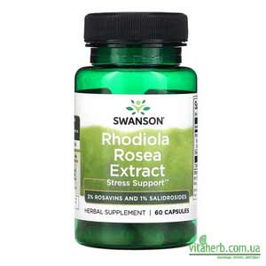 Swanson екстракт родіоли рожевої з iHerb