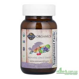Garden of Life Organics пренатальні цільнохарчові мультивітаміни з iHerb