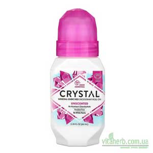 CRYSTAL збагачений мінералами кульковий дезодорант з iHerb